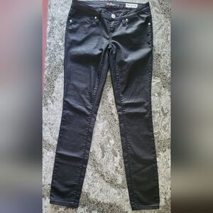 Guess Low Rise Jegging Maxine Fit Shimmer Black